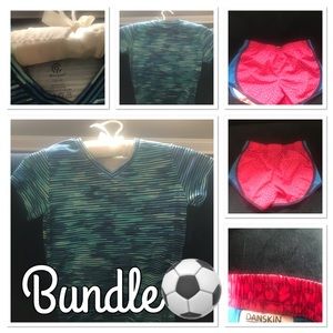Bundle of girls athletic wear